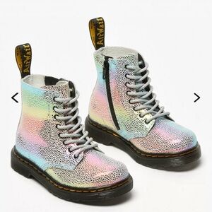 Dr. Martens Juniors 1460 Pascal Iridescent Boots